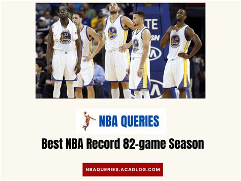 best nba record 82-game season